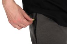 Matrix Kraťasy Black Edition Jogger Shorts Dark Grey Lime (9)