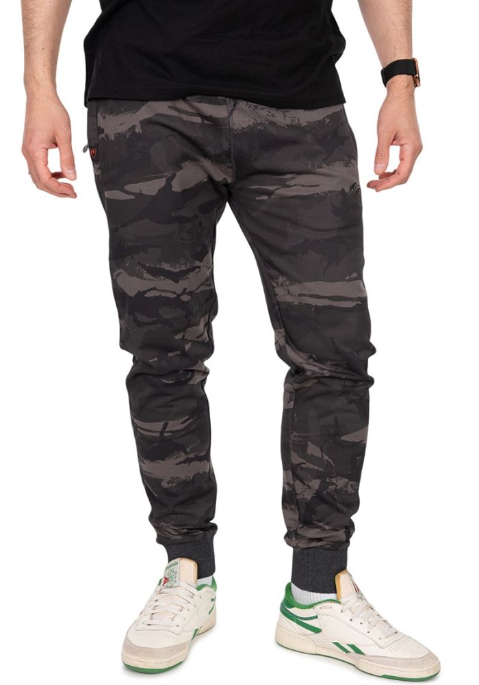 Levně Fox rage tepláky voyager camo joggers - s