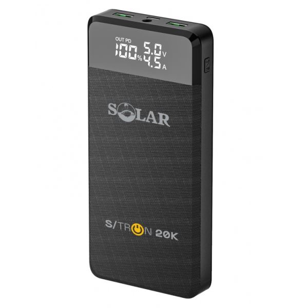 Solar Powerbanka S-Tron Powerpack 20K