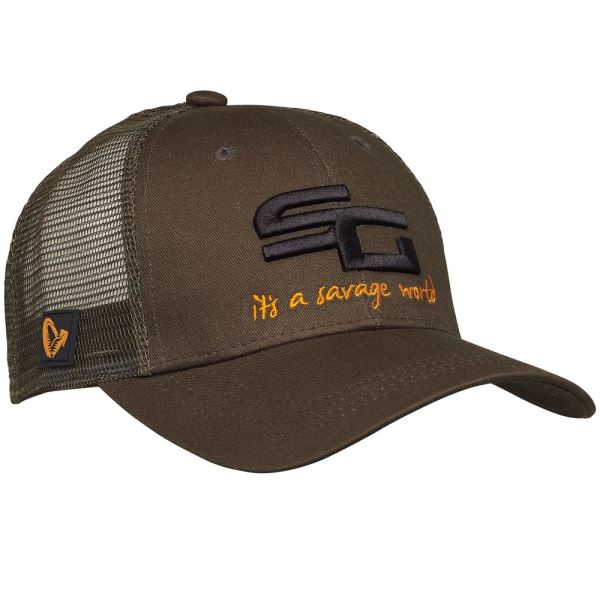 Savage Gear Kšiltovka SG4 Cap One Size Olive Green