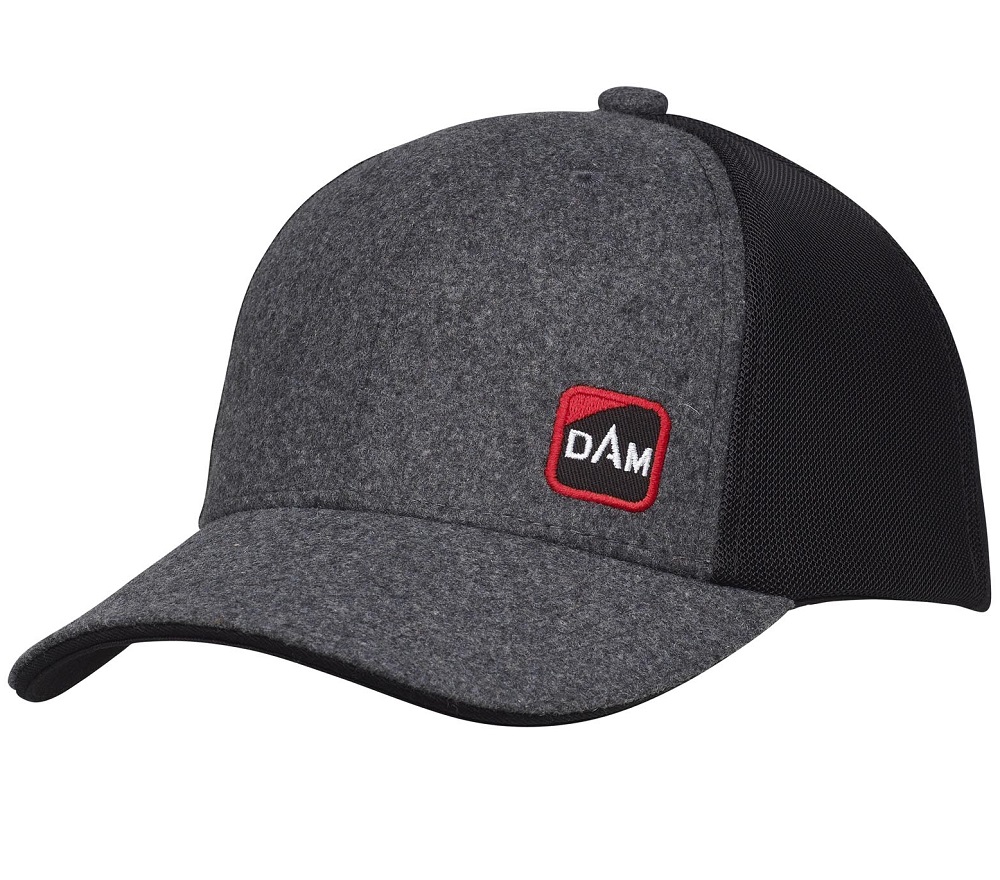 Levně Dam kšiltovka wool cap one size sedona grey