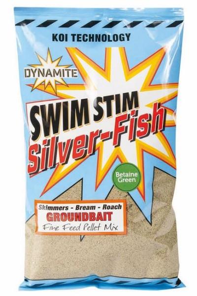 Dynamite baits vnadící směs groundbait swim stim silver fish betain green 900g