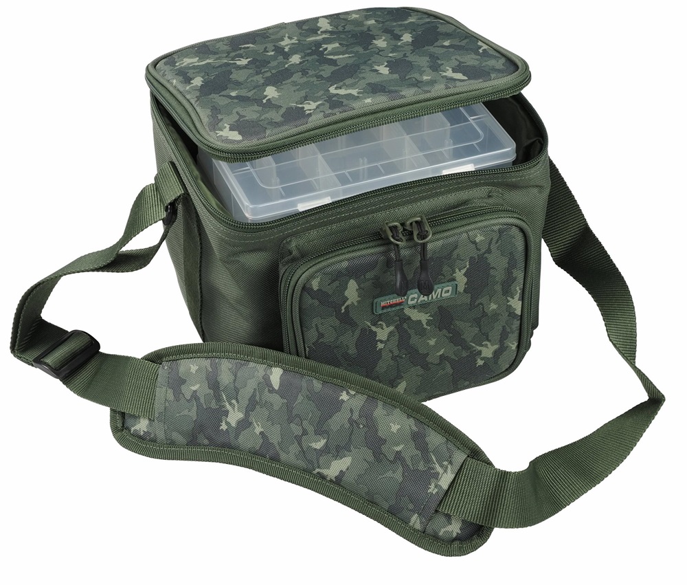 Levně Mitchell taška mx camo tackle bag l + 4 tackleboxy