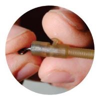 Extra Carp závěs Lead clip with Tail Rubber 10 ks (1)