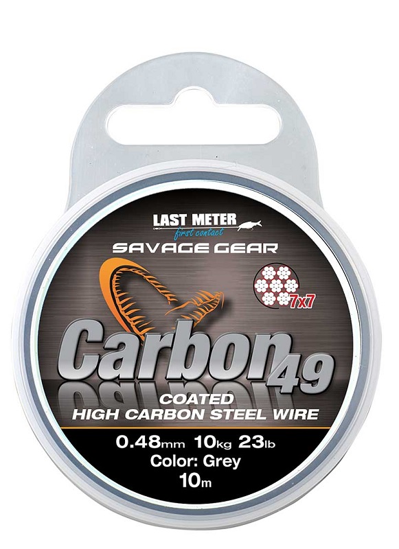 Levně Savage gear lanko carbon49 10 m-11 kg