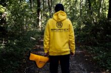 Sportex Rybářská Mikina s Kapucí Žlutá (3)