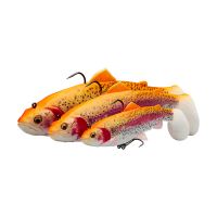 Savage Gear Gumová Nástraha 4D Rattle Shad Trout Sinking Lemon Trout (1)