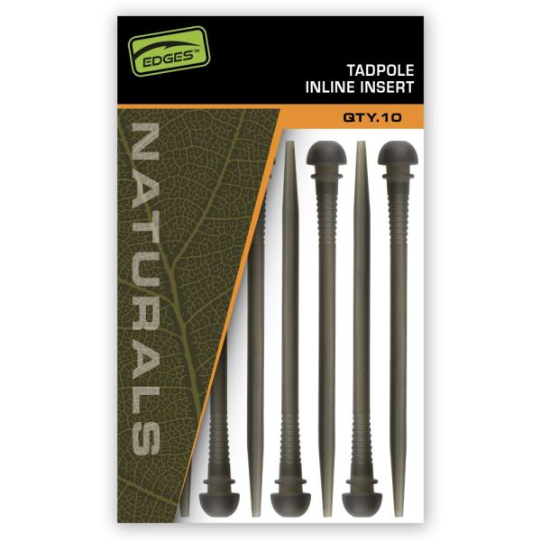 Fox Závěsky Edges Naturals Tadpole Inline Insert 10 ks