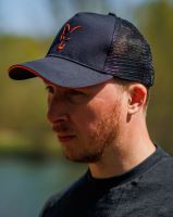 Fox Kšiltovka Collection Trucker Cap Black Orange (3)