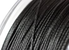 Hell-Cat Splétaná Šňůra Round Braid Power Black 1000 m (1)