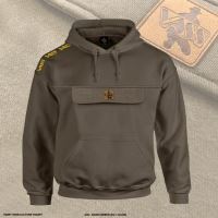 Vass Mikina Culture Hoody Khaki Green (5)