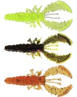 Westin Gumová Nástraha Crecraw Slim Creaturebait Dark Water Mix - 5,5 cm 1,5 g 6 ks