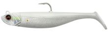 Savage Gear Gumová Nástraha Minnow Sinking White Pearl Silver