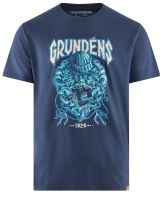 Grundéns Tričko Njord SS T-Shirt Dark Navy - XL