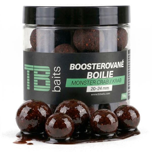 TB Baits Boosterované Boilie Monster Crab 120 g 20-24 mm