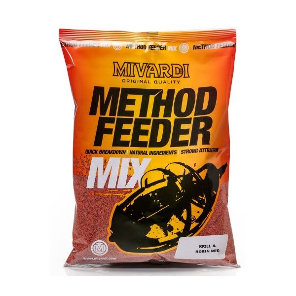 Mivardi Method Feeder Mix Krill Robin Red 1 kg