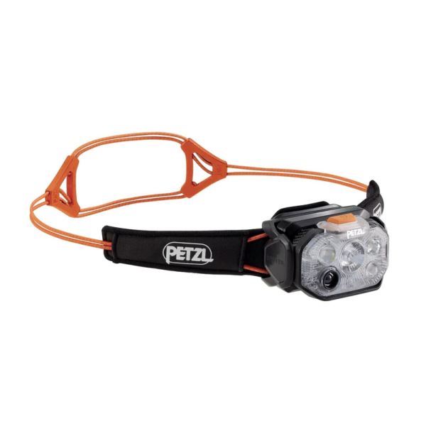 Petzl Čelovka Swift RL 2026 Černá Oranžová