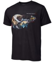 Savage Gear Tričko Cannibal Tee Black - M