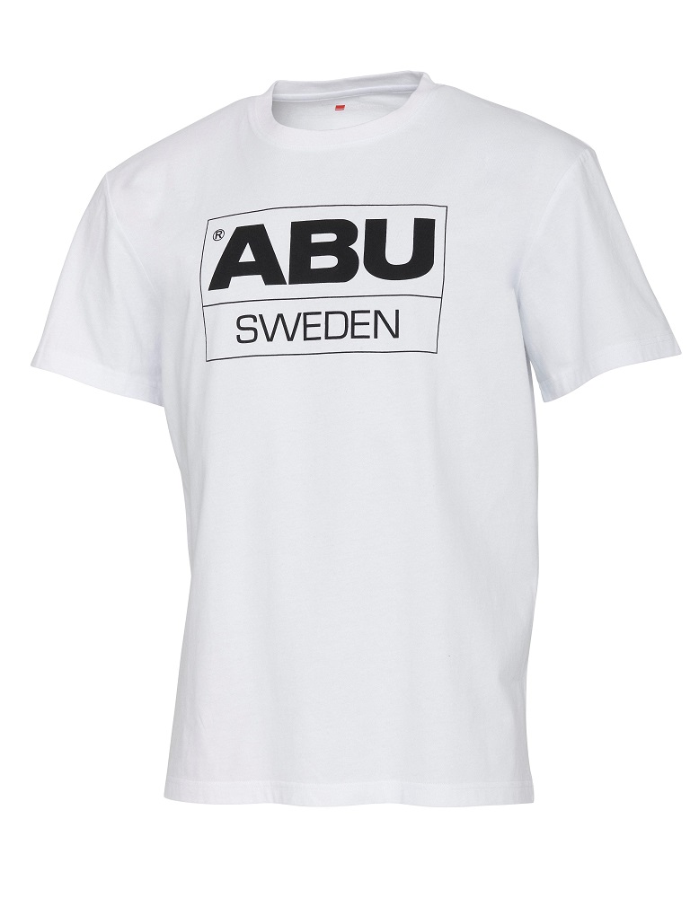Abu garcia tričko legacy sweden logo t-shirt white - xl