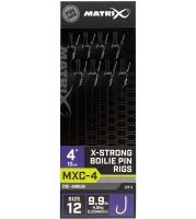Matrix Návazec MXC-4 X-Strong Boilie Pin Rigs Barbless 10 cm (2)