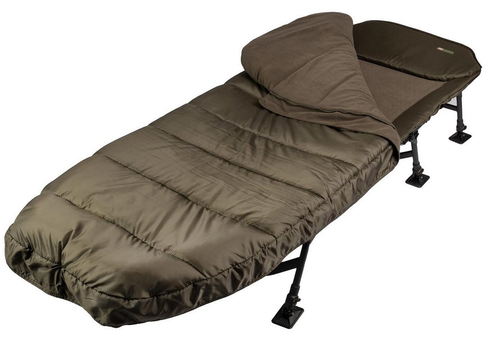 Jrc lehátko se spacákem defender ii flatbed sleepsystem wide