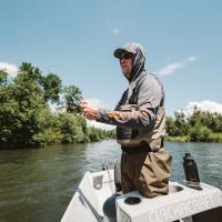 Grundéns Funkční UV Mikina Tough Sun Hoodie Anchor (11)