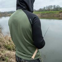 Korum Triko Hooded Dri-Active Long Sleeve T-Shirt (3)