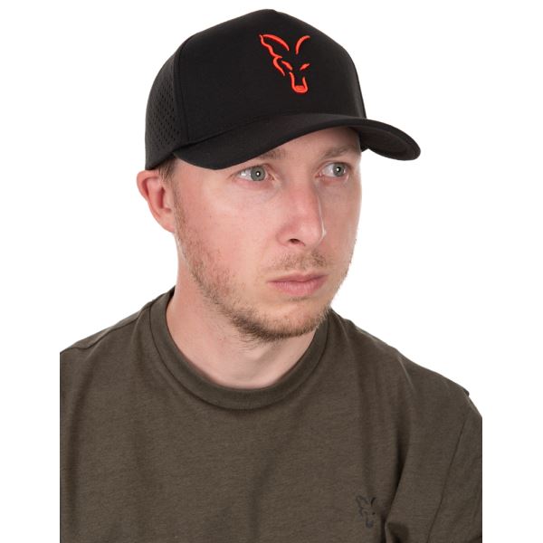 Fox Kšiltovka Collection Baseball Cap Black Orange