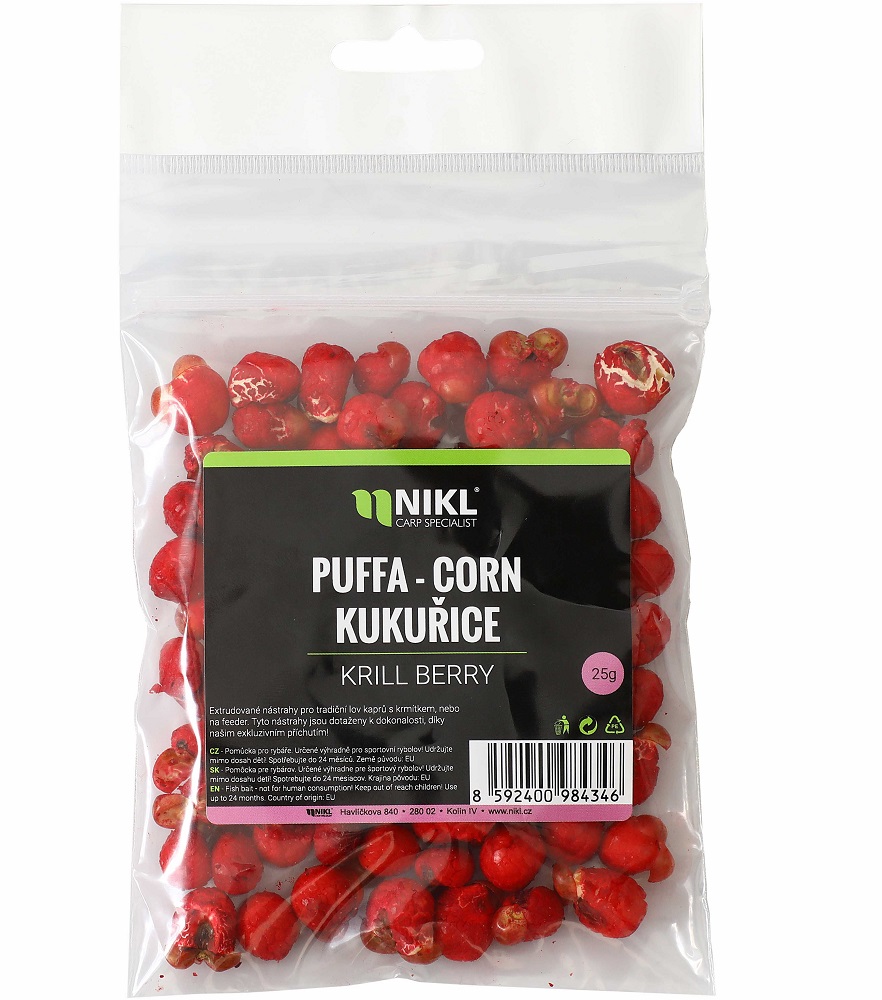 Levně Nikl puffa kukuřice 25 g-kill krill