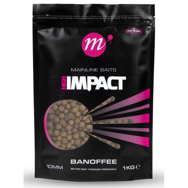 Mainline Boilie Hi Impact Banoffee 1 kg