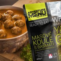 Adventure Menu Masové Koule S Basmati A Rajskou Omáčkou