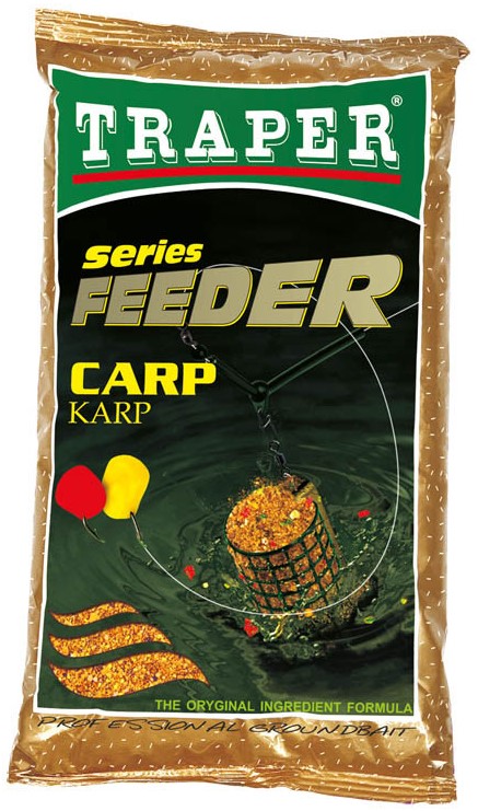 Levně Traper krmítková směs feeder kapr 1 kg