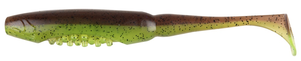 Levně Fox rage gumová nástraha scent shad green pumpkin - 11 cm