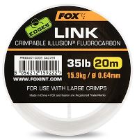 Fox Fluorocarbon Edges Link Illusion Čirý 20 m - 0,53 mm 25 lb