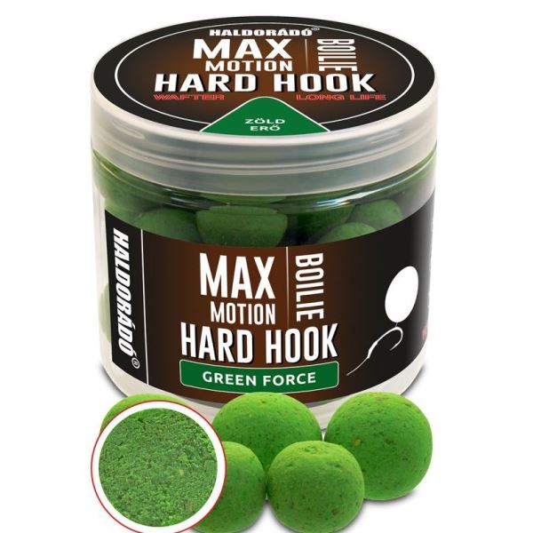 Haldorádó Boilies Max Motion Hard Hook Wafter 24 + 30 mm - Green Force