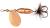 Kinetic Třpytka Fizz Copper/Red Ribbon