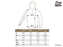 Delphin Tričko s Kapucí UV ARMOR 50+ Trout (7)