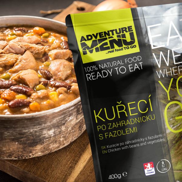 Adventure Menu Kuřecí Po Zahradnicku S Fazolemi