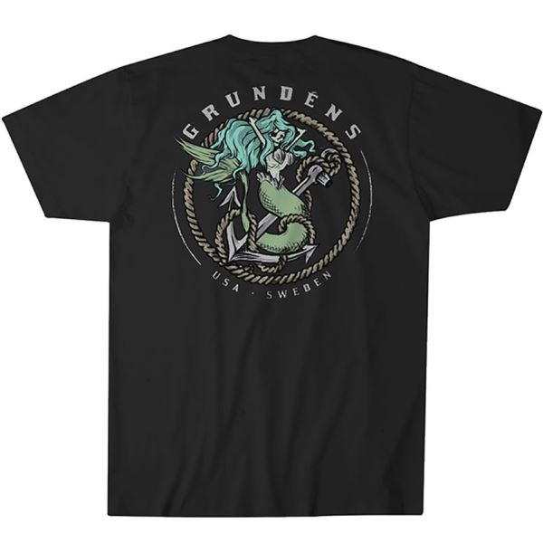 Grundéns Tričko Mermaid SS T-Shirt Black