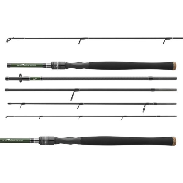 Daiwa Prut Wilderness Travel Spin 2,05 m 2-10 g