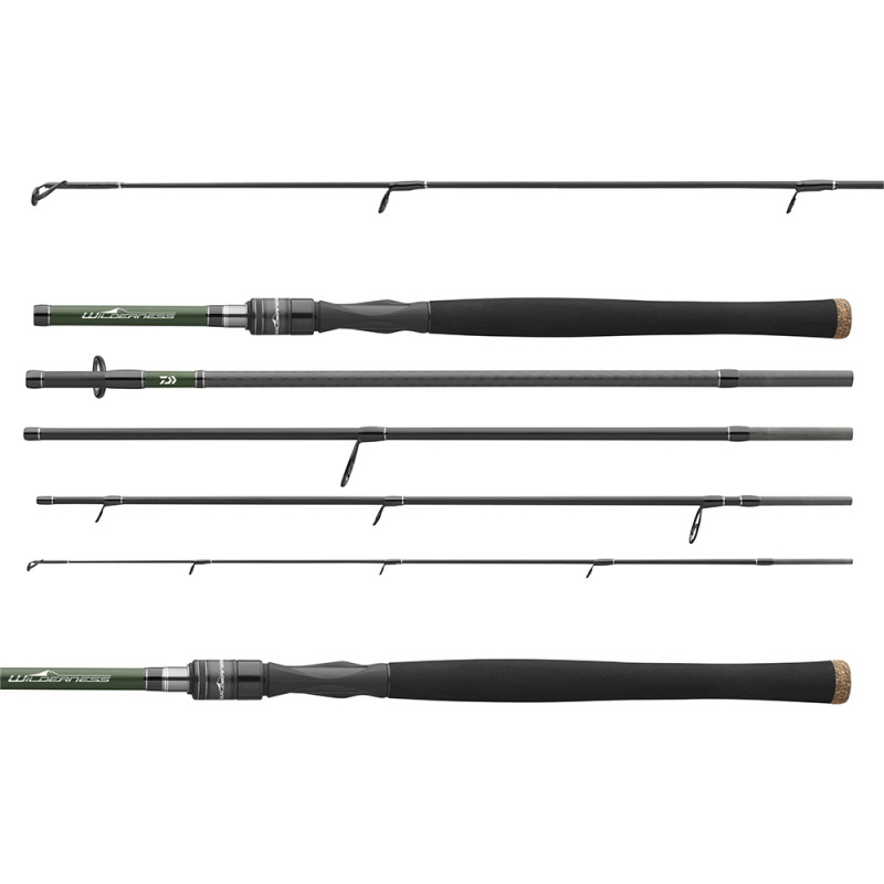 Daiwa prut wilderness travel spin 2,30 m 7-32 g