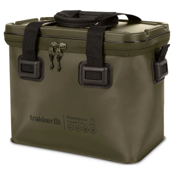 Trakker Voděodolná Taška Downpour T1 Carryall S 25L - Green