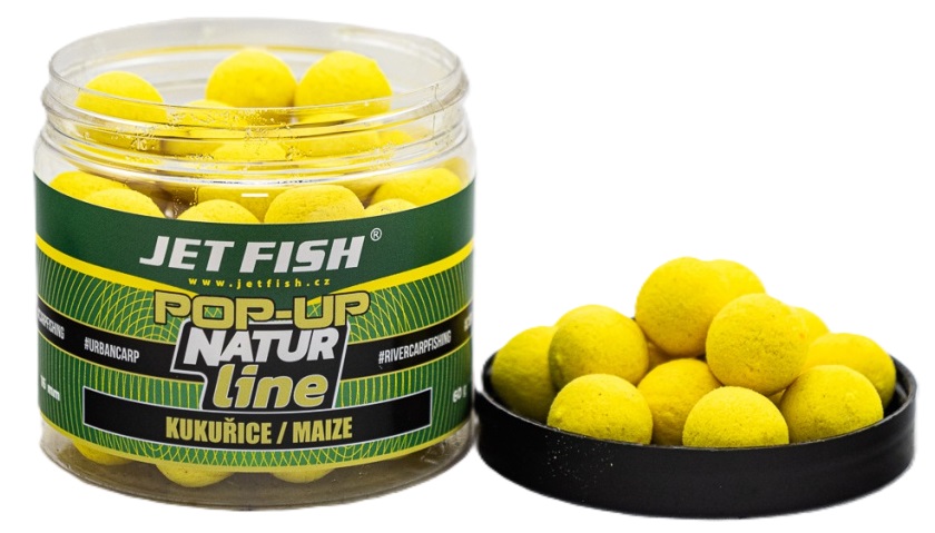 Jet fish natur line pop up kukuřice - 60 g 16 mm