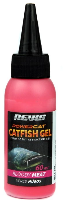 Levně Stég posilovač pro lov sumců catfish gel 60 ml - bloody meat