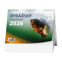 PGCZ Stolní Rybářský Kalendář 2026 21x15 cm