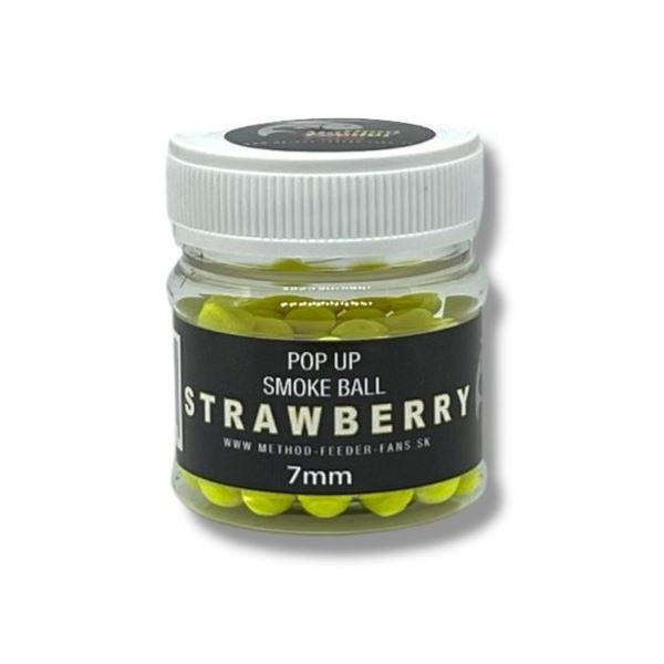 Method Feeder Fans Plovoucí Boilies Pop Up Smoke Ball 7 mm 50 ml
