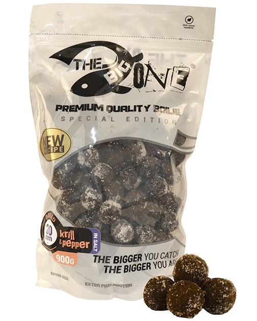 Levně The one boilies big one boilie in salt krill a pepper 900 g - 20 mm