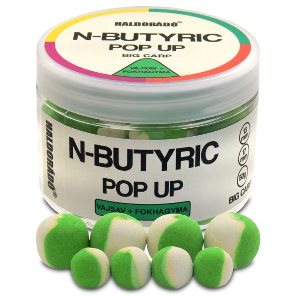 Haldorádó Pop-Up N-Butyric Big Carp 50 g 13+17 mm Kyselina Máselná