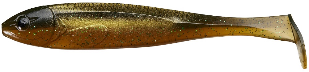 Levně Illex gumová nástraha magic slim shad gold pumpkin - 8 cm 4,1 g