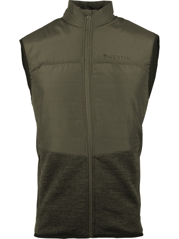 Westin vesta thermo knit vest belluga green - xxl